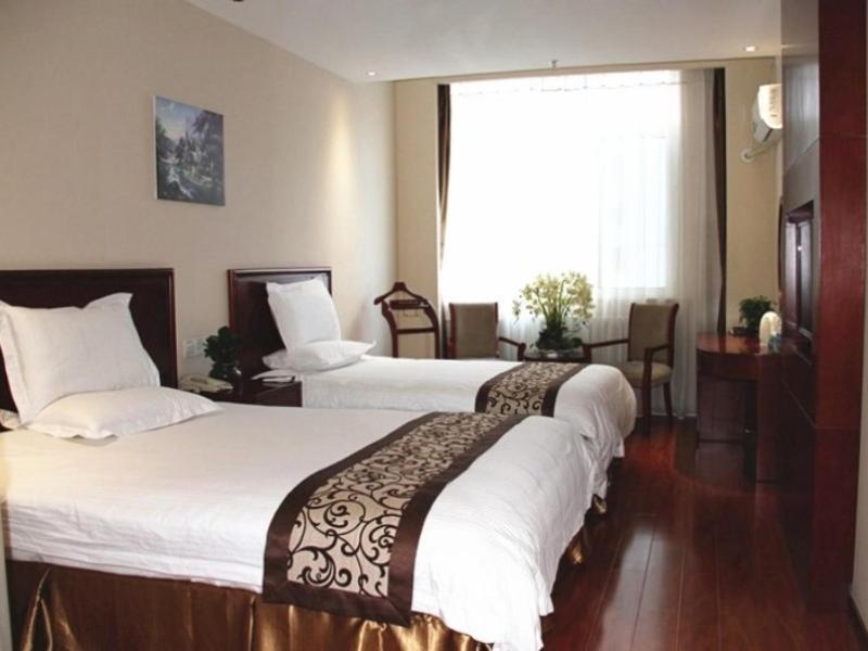 Greentree Inn Tianjin Jinghai Jinqiao International Trade Center Buitenkant foto