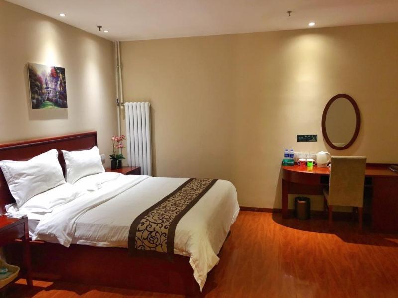 Greentree Inn Tianjin Jinghai Jinqiao International Trade Center Buitenkant foto