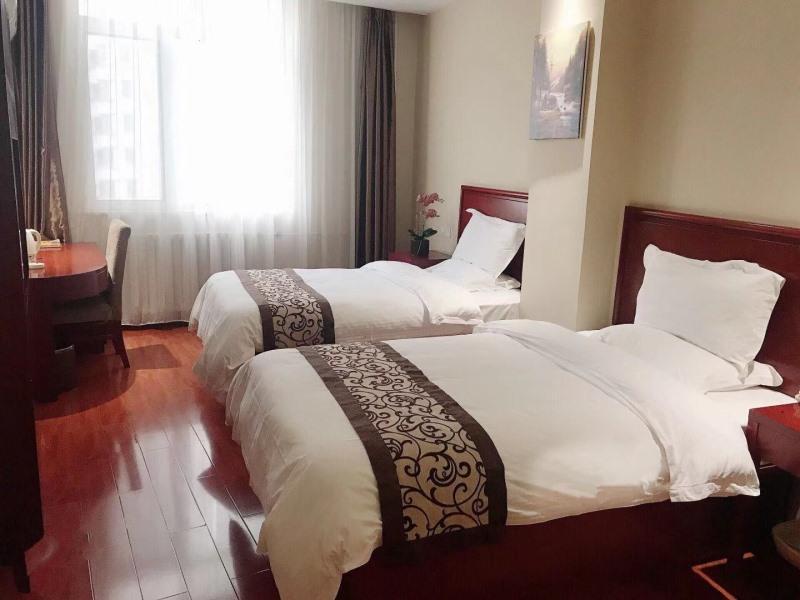 Greentree Inn Tianjin Jinghai Jinqiao International Trade Center Buitenkant foto