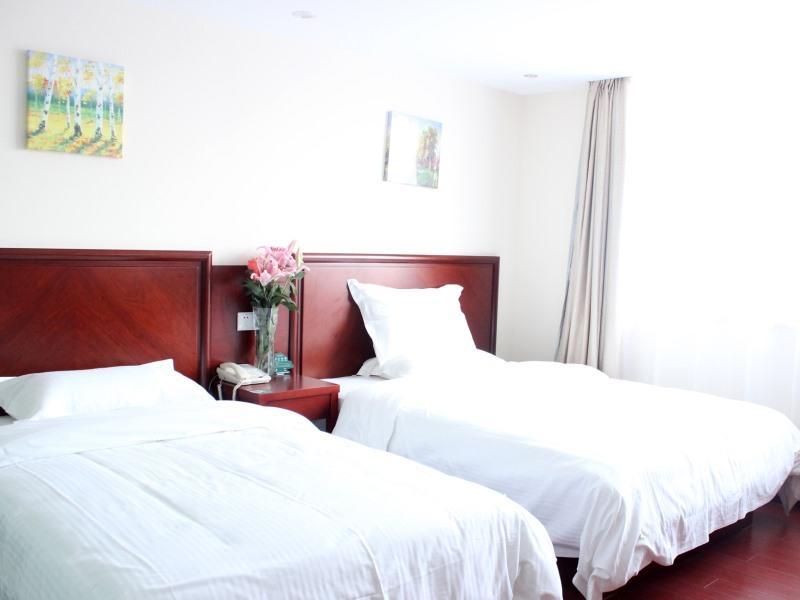Greentree Inn Tianjin Jinghai Jinqiao International Trade Center Buitenkant foto