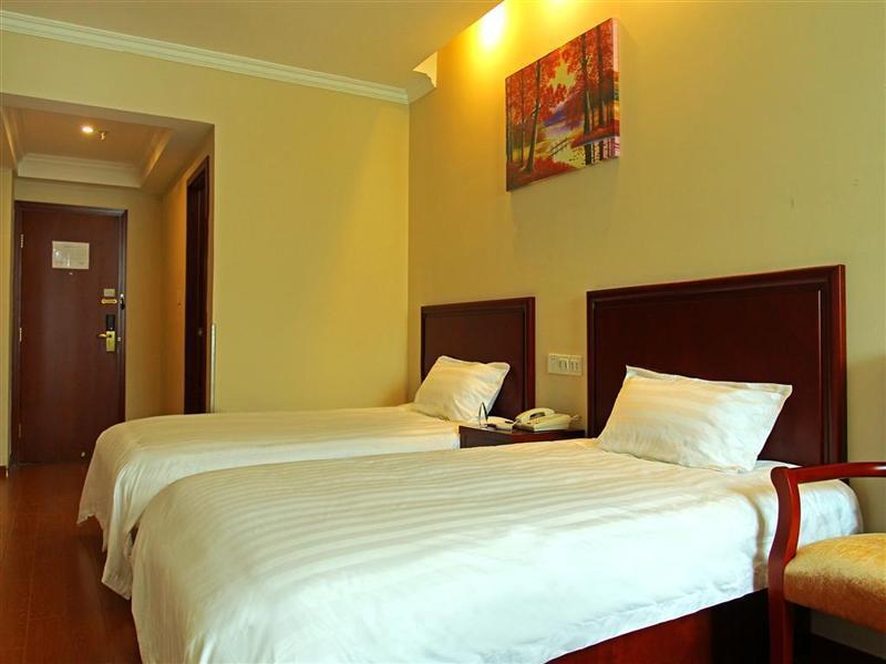 Greentree Inn Tianjin Jinghai Jinqiao International Trade Center Buitenkant foto