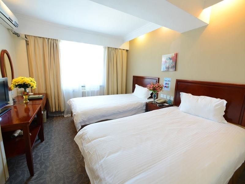 Greentree Inn Tianjin Jinghai Jinqiao International Trade Center Buitenkant foto