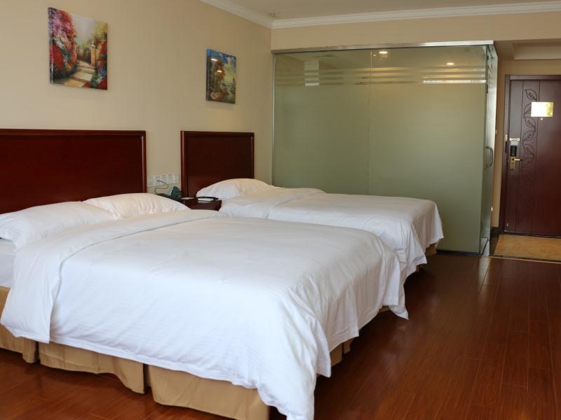 Greentree Inn Tianjin Jinghai Jinqiao International Trade Center Buitenkant foto