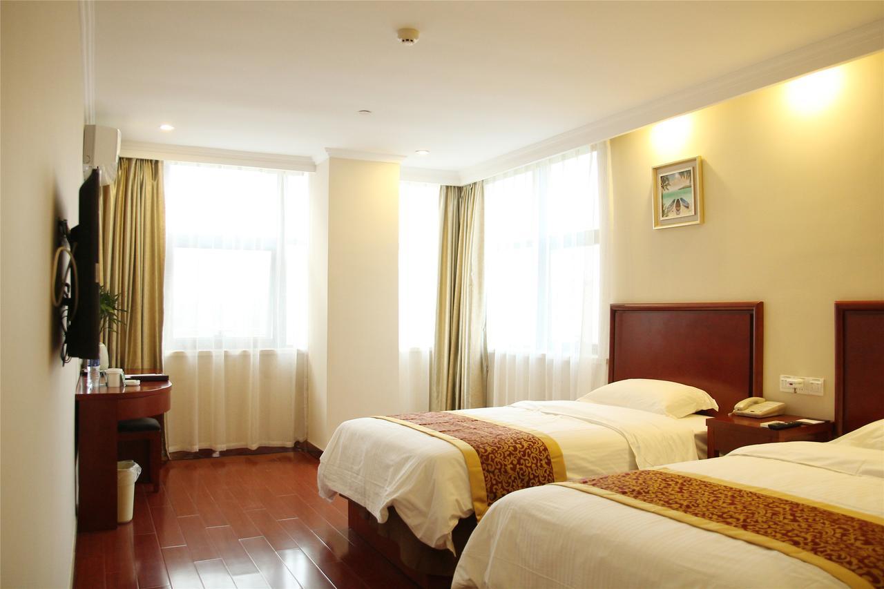Greentree Inn Tianjin Jinghai Jinqiao International Trade Center Buitenkant foto