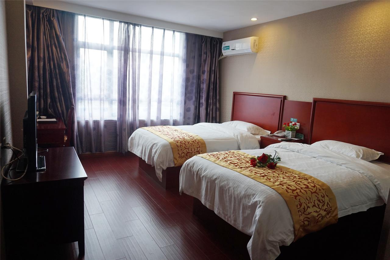 Greentree Inn Tianjin Jinghai Jinqiao International Trade Center Buitenkant foto