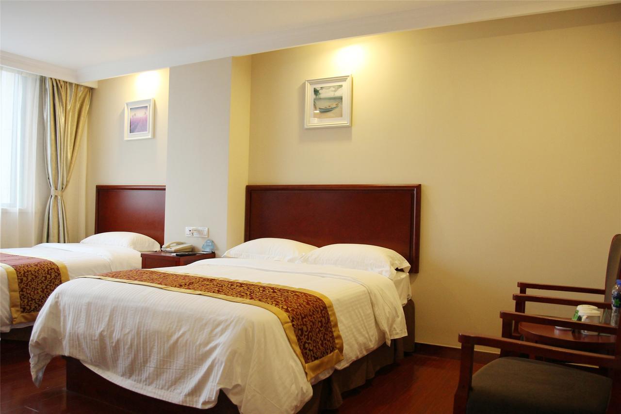 Greentree Inn Tianjin Jinghai Jinqiao International Trade Center Buitenkant foto