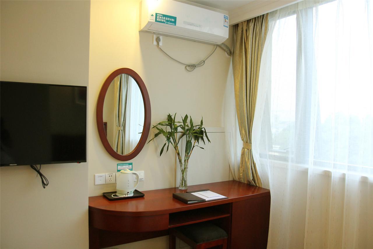 Greentree Inn Tianjin Jinghai Jinqiao International Trade Center Buitenkant foto