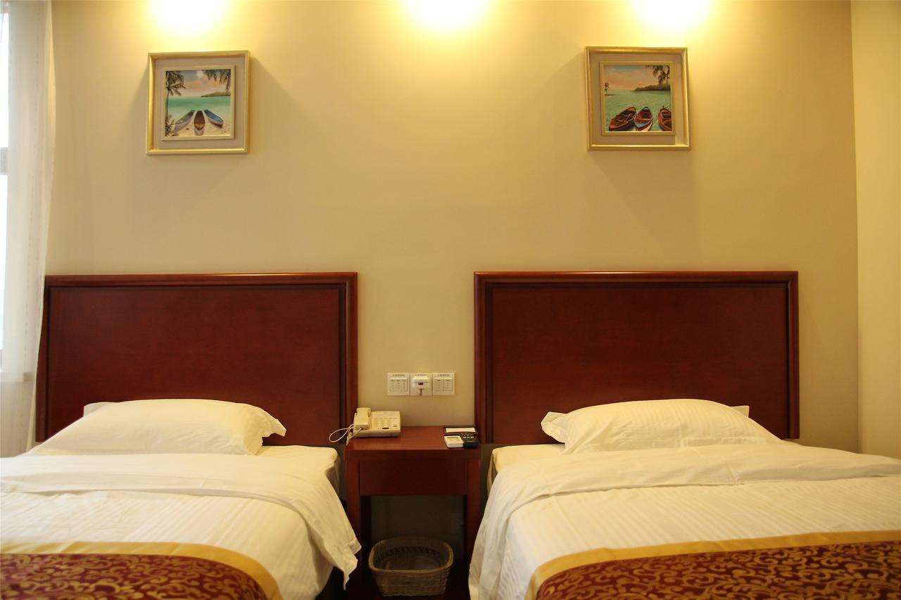 Greentree Inn Tianjin Jinghai Jinqiao International Trade Center Buitenkant foto