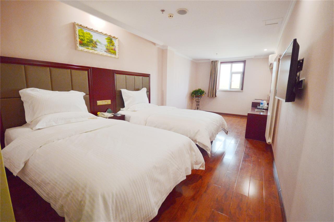 Greentree Inn Tianjin Jinghai Jinqiao International Trade Center Buitenkant foto
