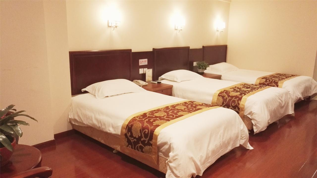 Greentree Inn Tianjin Jinghai Jinqiao International Trade Center Buitenkant foto