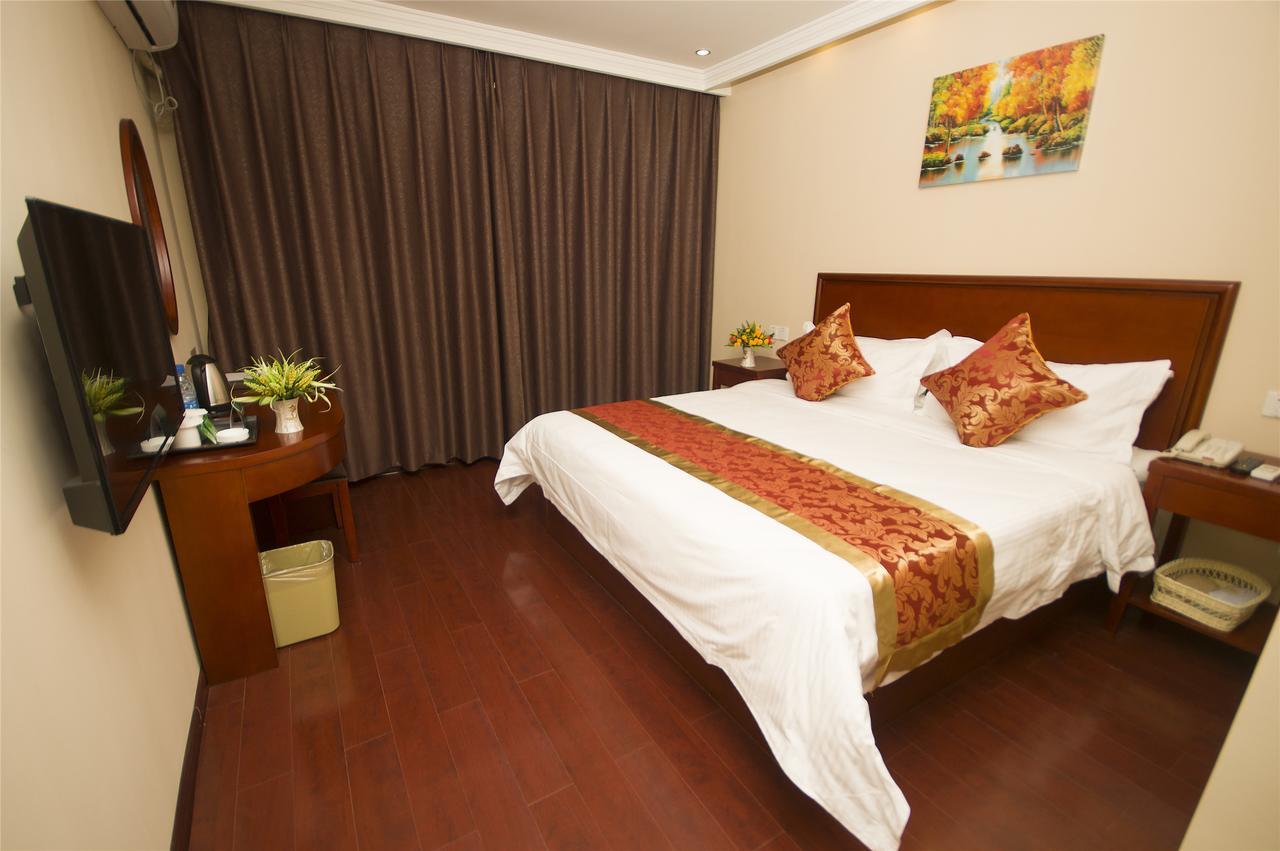 Greentree Inn Tianjin Jinghai Jinqiao International Trade Center Buitenkant foto